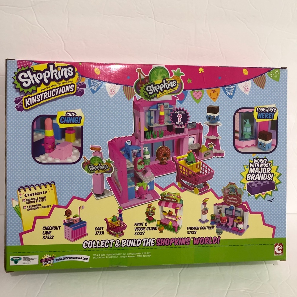 Shopkins Shopville Town Center Buildable Playset - Picture 5 of 9